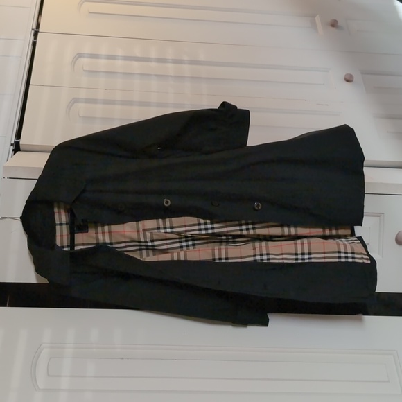 Burberry Jackets & Blazers - Vintage Blueberry's Women's Button Trench Coat